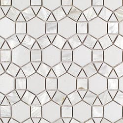 Victoria Pearl Thassos & Pearl Shell Tile