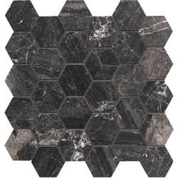 Eros Grey Hexagon Mosaic