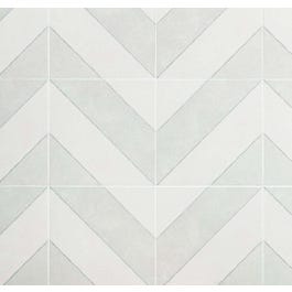 TileBar: Auteur Diagonals Porcelain Tile Ash 881434 | Material Bank