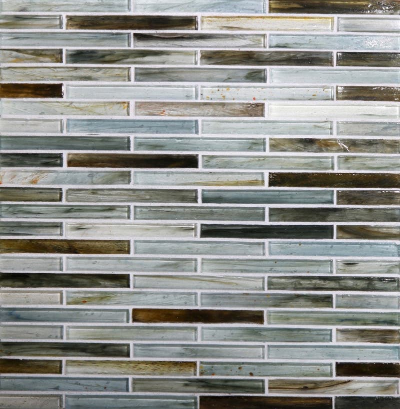 Lunada Bay Tile Tozen 1 2x4 Brick, Tozen Glass Tile