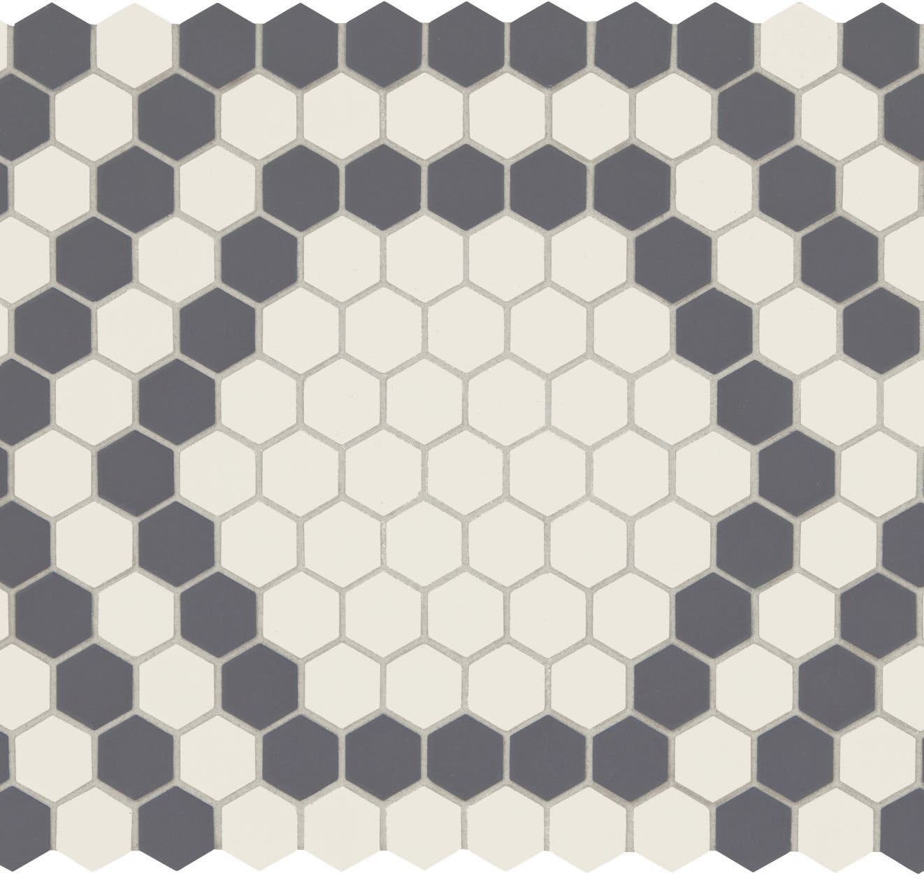 VITL by Virginia Tile: Foundation Honeycomb Mosaic B 1752899 | Material ...